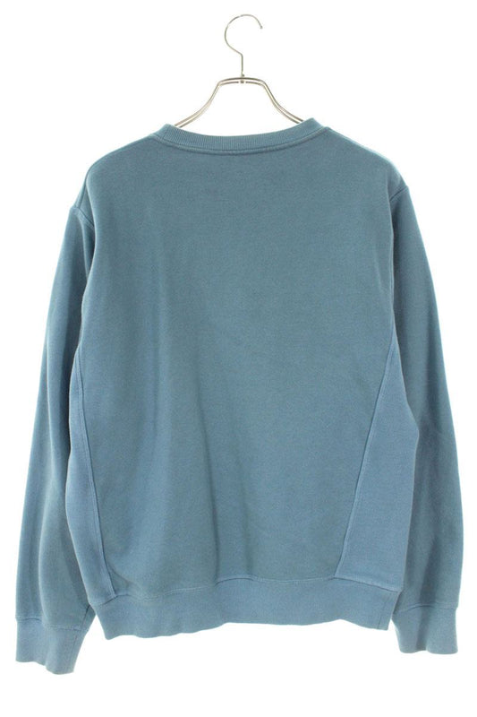 DIOR Logo Embroidered Oversized Crewneck Lt Blue Size S