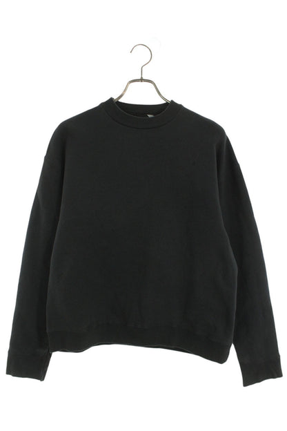 ATON Garment-Dyed Sweatshirt Dark Gray Size M