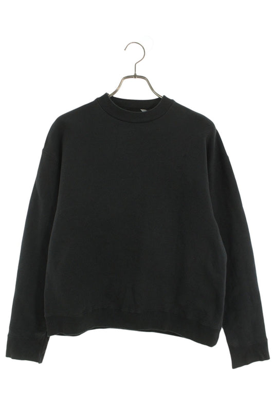 ATON Garment-Dyed Sweatshirt Dark Gray Size M