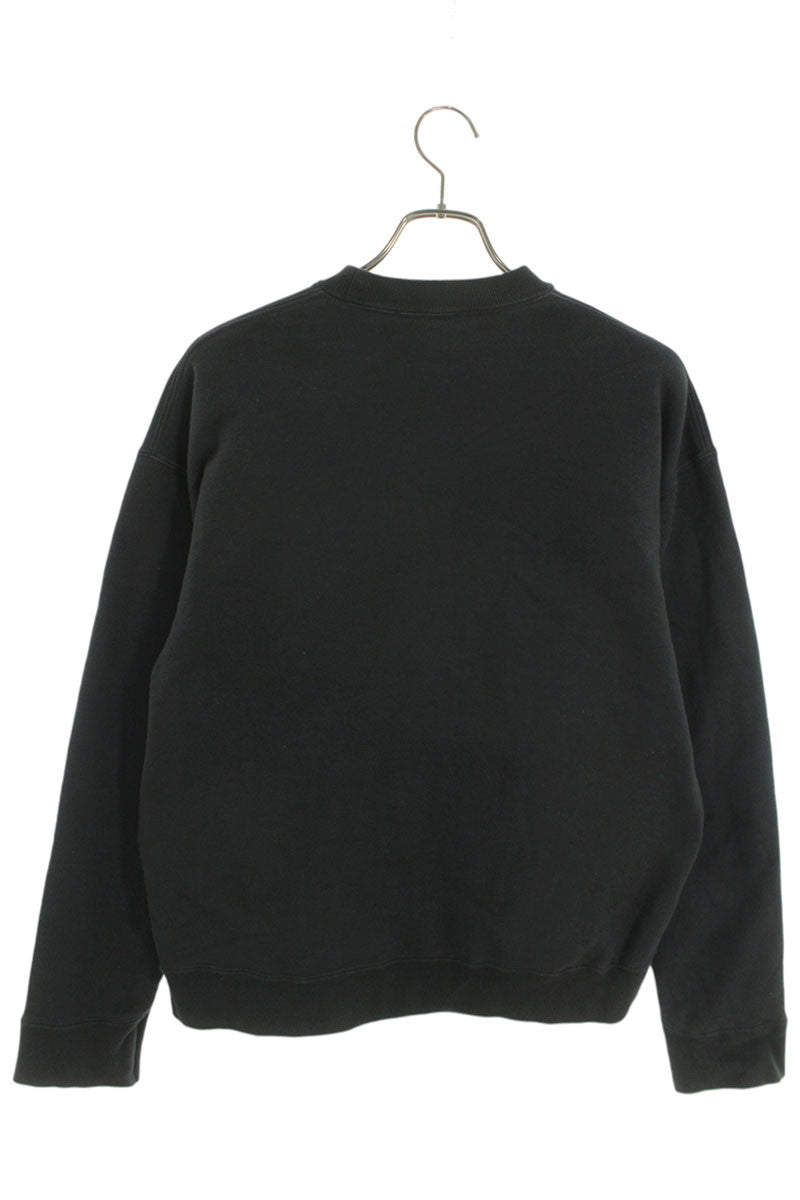 ATON Garment-Dyed Sweatshirt Dark Gray Size M