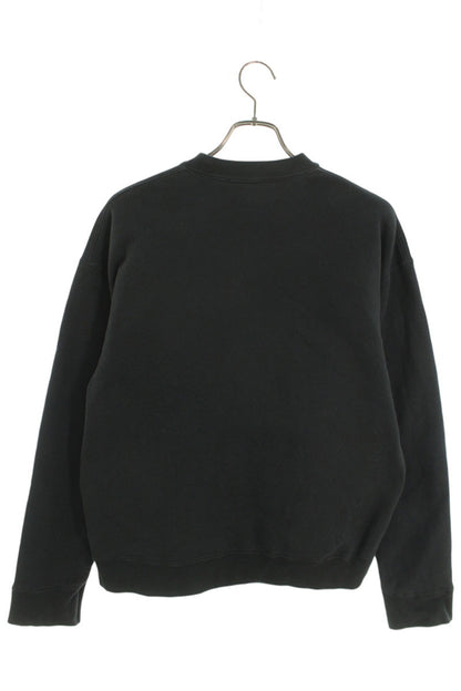 ATON Garment-Dyed Sweatshirt Dark Gray Size M