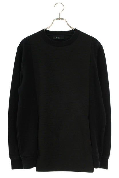 GIVENCHY Fabric Block Crewneck Sweatshirt Black Size M