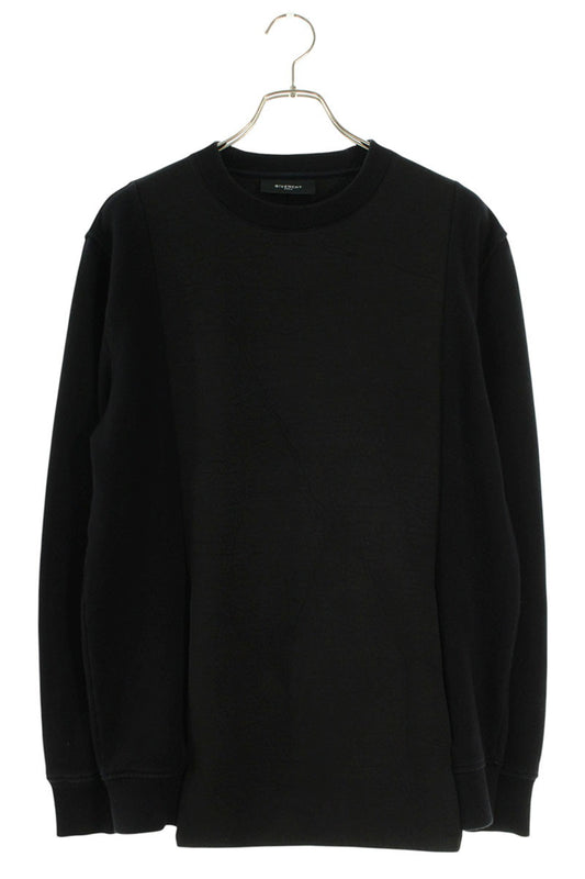 GIVENCHY Fabric Block Crewneck Sweatshirt Black Size M
