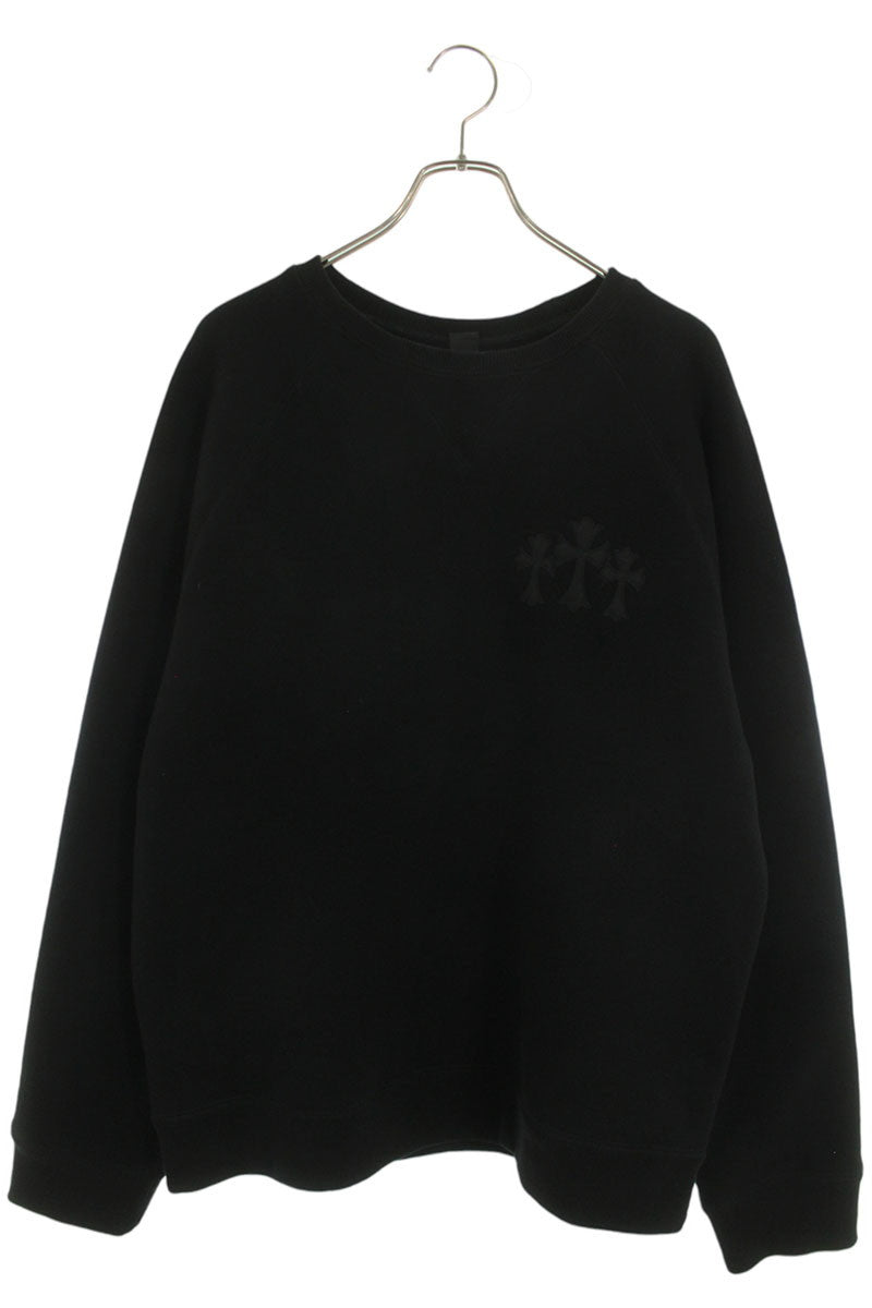 Chrome Hearts Back CH Logo Embroidered Sweatshirt Size XL