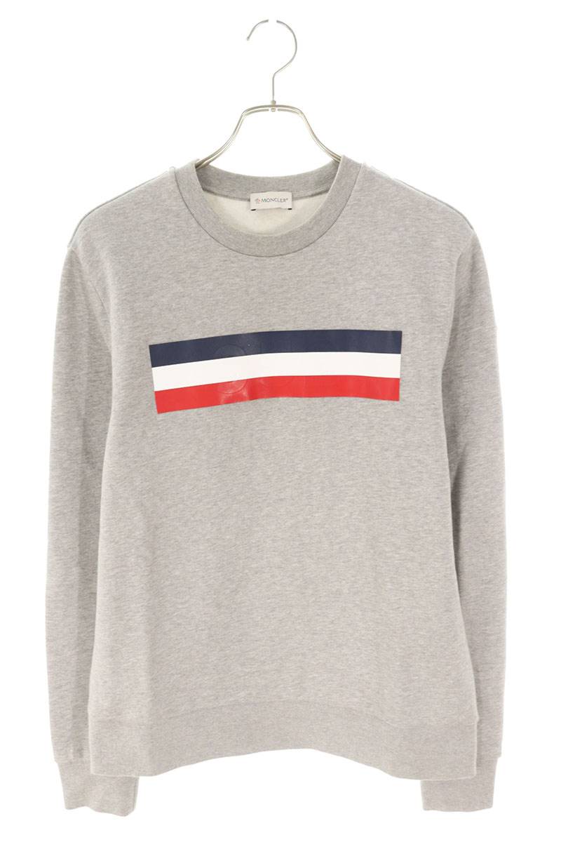 Moncler Crewneck Sweatshirt Gray Size L