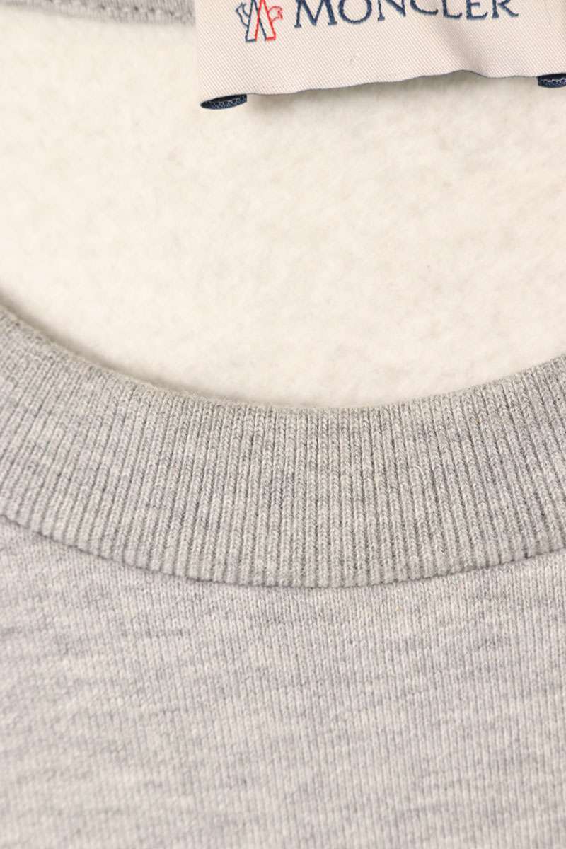 Moncler Crewneck Sweatshirt Gray Size L