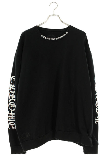 Chrome Hearts SWTSHRT PLVR Neck Logo Print Crewneck Size XL