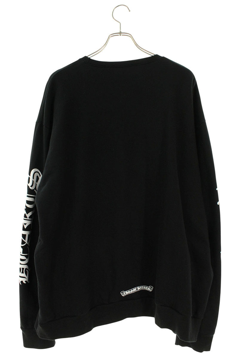 Chrome Hearts SWTSHRT PLVR Neck Logo Print Crewneck Size XL