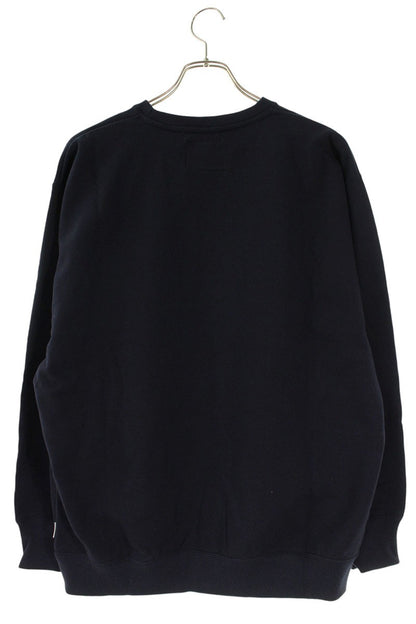 Wtaps 23SS Logo Print Sweatshirt Blue Size S