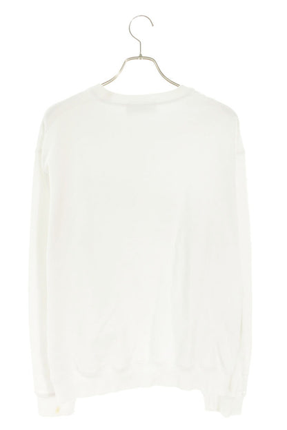 DSQUARED2 ICON Print Cotton Blend Sweatshirt White Size XL