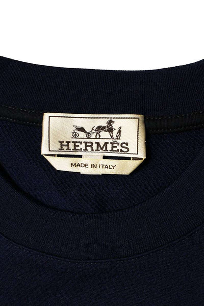 Hermes Sweatshirt Blue Size L