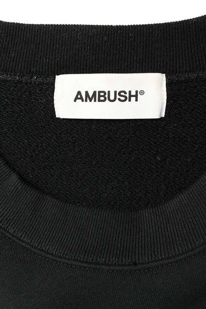 Ambush Design Crewneck Sweatshirt Black Size XL
