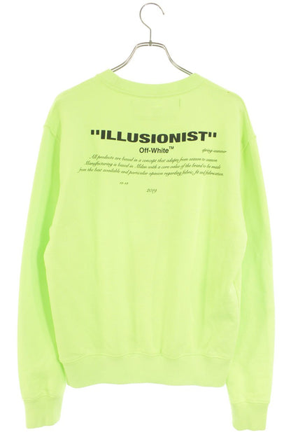 OFF-WHITE 19SS Artist Print Cotton Sweatshirt Light Size M