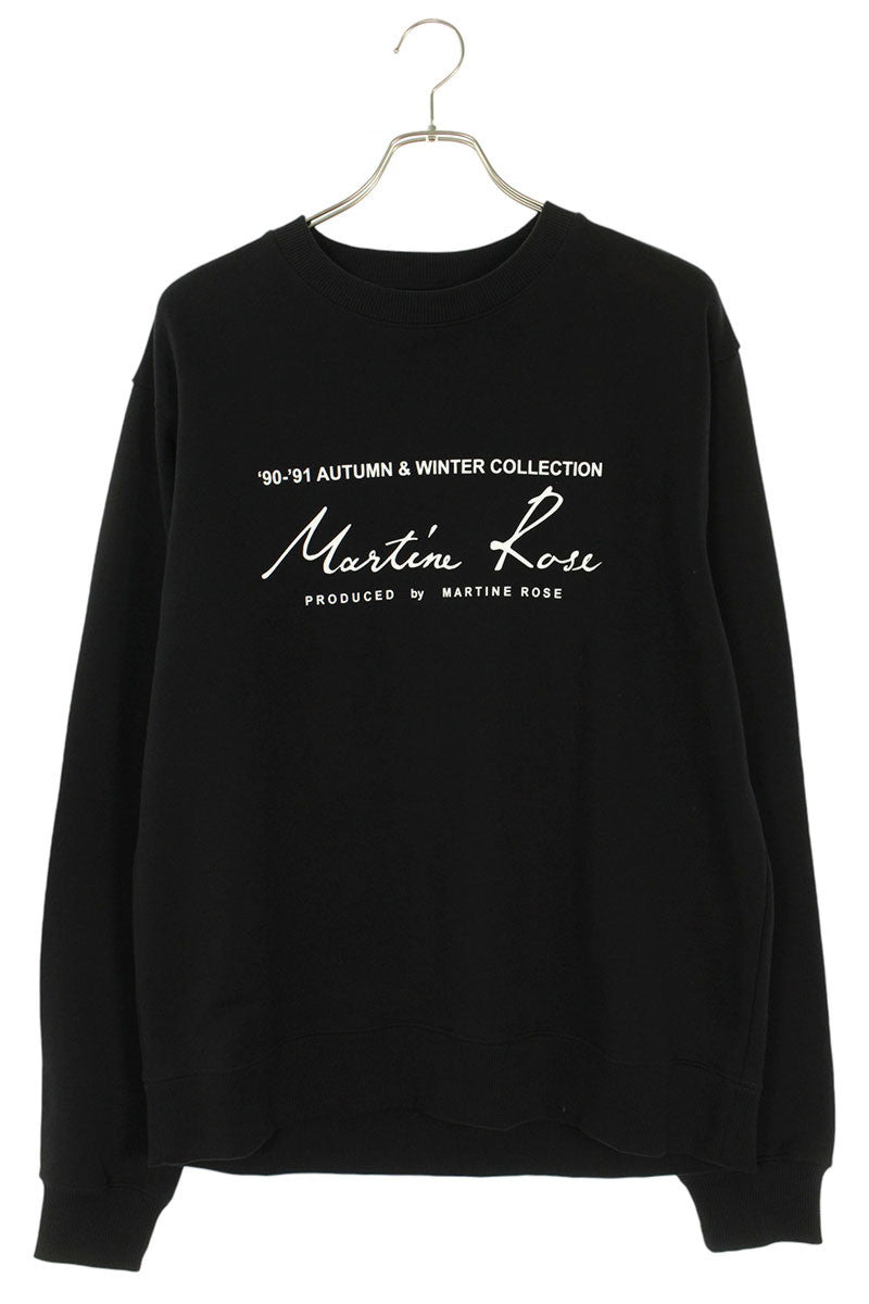 Martine Rose CMR 601 Logo Print Sweatshirt Size L