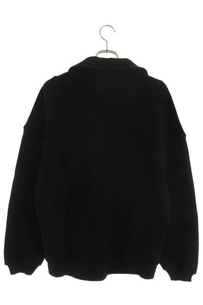 SAINT LAURENT PARIS 36SS Logo Embroidered Half-Zip Size M