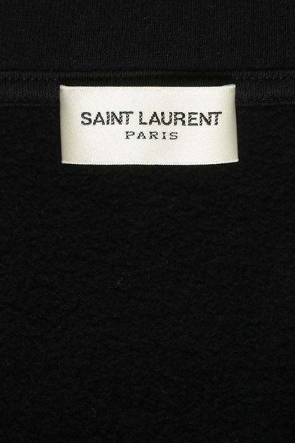 SAINT LAURENT PARIS 36SS Logo Embroidered Half-Zip Size M