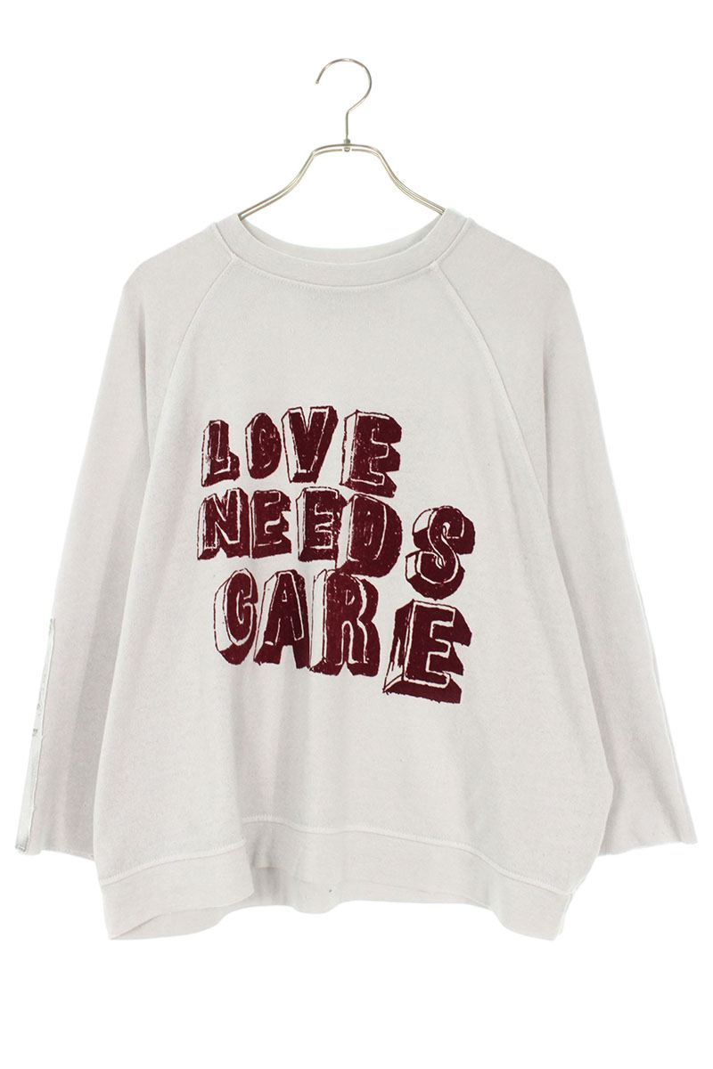 Paly Hollywood Message Patch Crewneck Sweatshirt Size XS