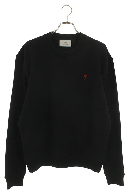 AMI 26SS Embroidered Sweatshirt Black Size XL