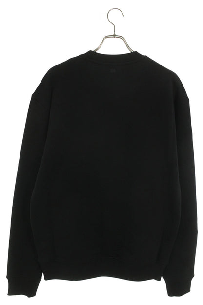 AMI 26SS Embroidered Sweatshirt Black Size XL