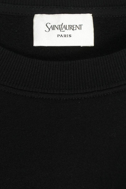 SAINT LAURENT PARIS Cassandra Embroidered Crewneck Size M