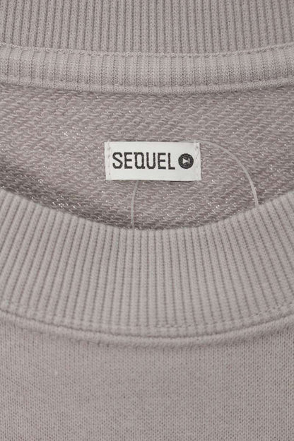 SEQUEL 24AW Snow White Print Sweatshirt Gray Size XL