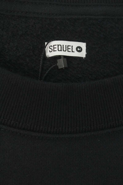 SEQUEL 24AW Simpsons Print Sweatshirt Black Size XL