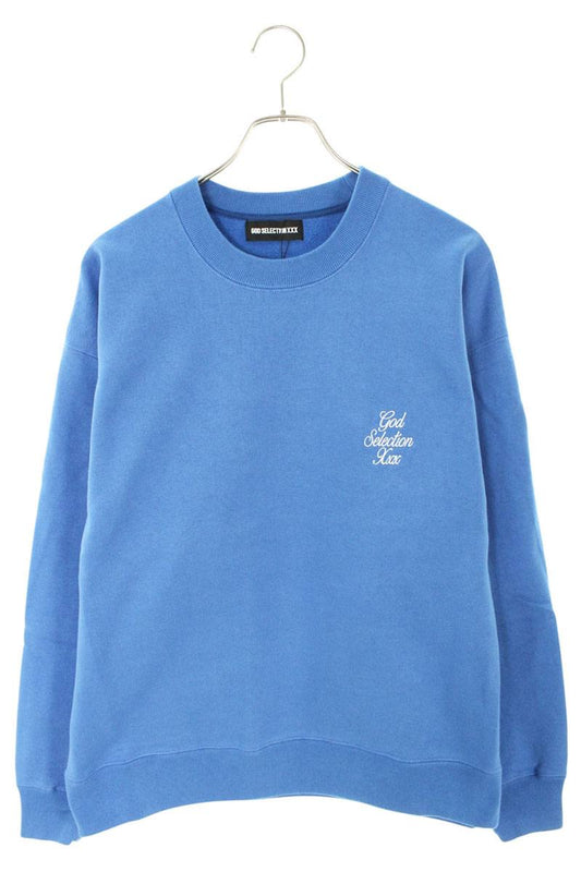 GOD SELECTION XXX Blue Cotton Logo Embroidered Size M