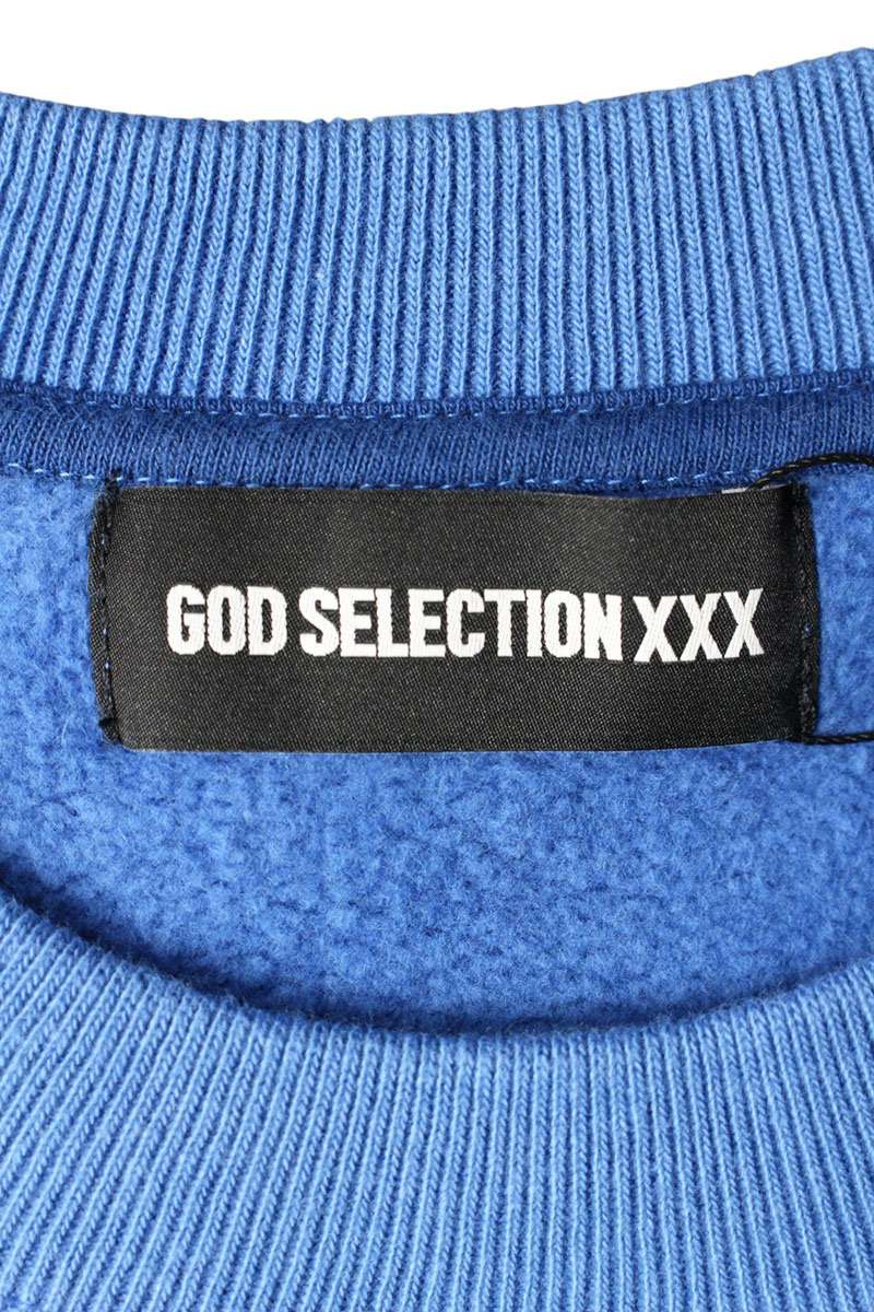 GOD SELECTION XXX Blue Cotton Logo Embroidered Size M