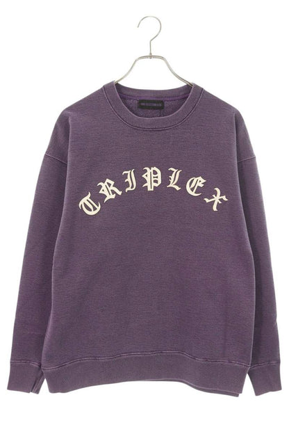 GOD SELECTION XXX Purple Cotton Logo Patch Sweatshirt Size S