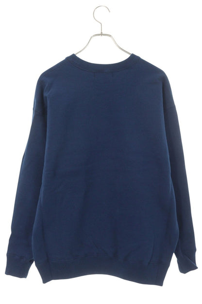 GOD SELECTION XXX Navy Cotton Logo Patch Sweatshirt Size M
