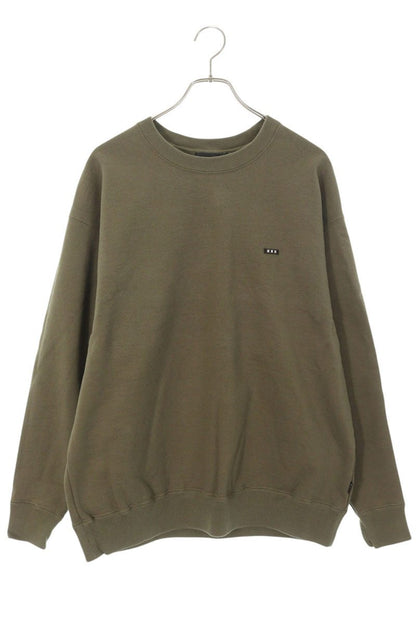 GOD SELECTION XXX Olive Cotton Logo Patch Sweatshirt Size L