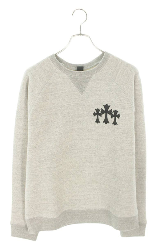 Chrome Hearts Back CH Logo Embroidered Sweatshirt Size M