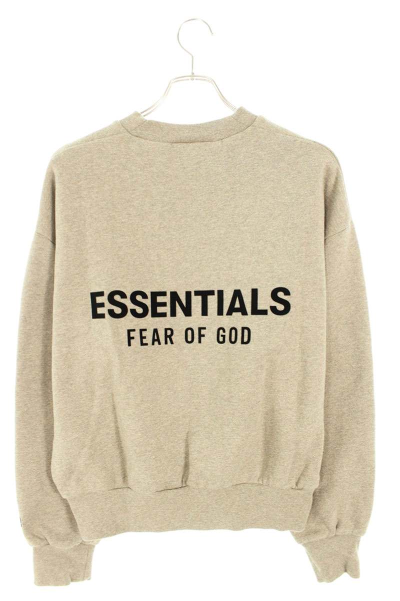 FOG ESSENTIALS Logo Crewneck Sweatshirt Gray Size XS