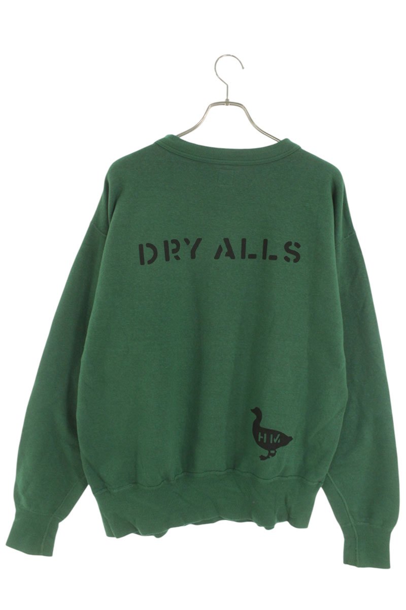 Human Made TSURIAMI SWEATSHIRT Green Size XL