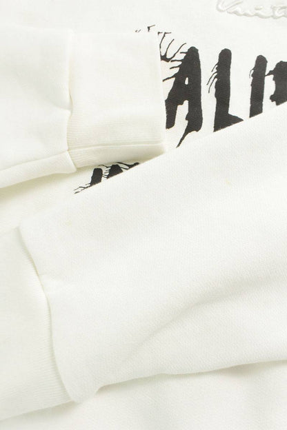 Louis Vuitton 24SS Graphic Sweatshirt White Size M