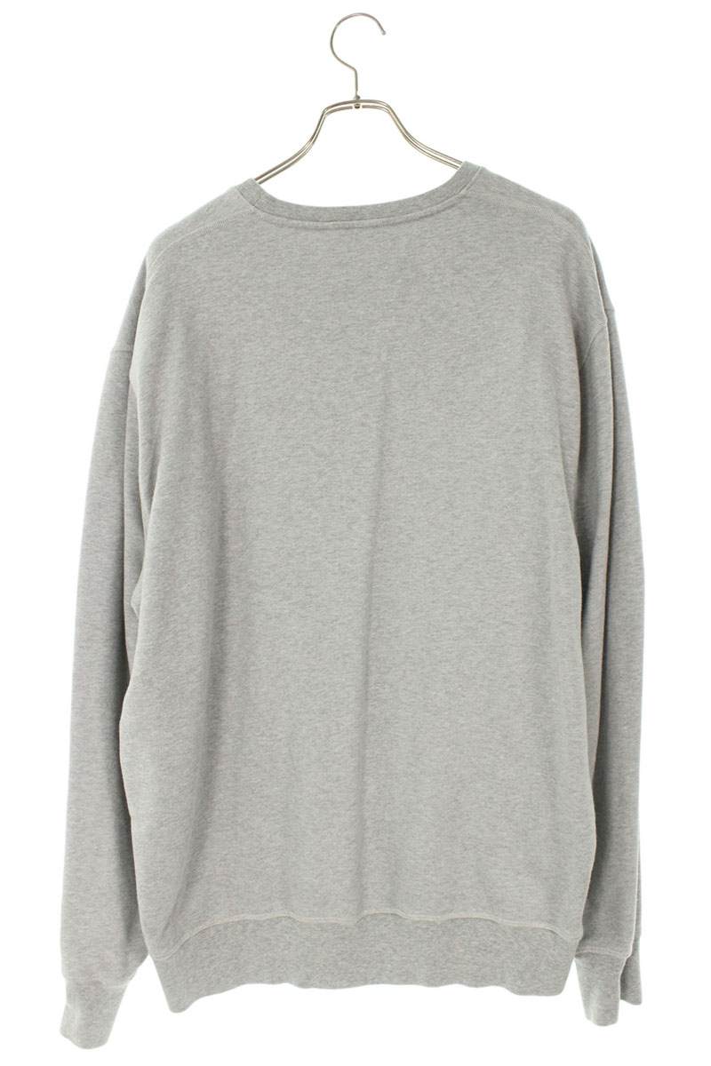 Alexander McQueen Logo Print Sweatshirt Gray Size XL