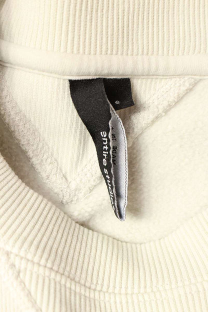 Entire Studios Crewneck Sweatshirt White Size S