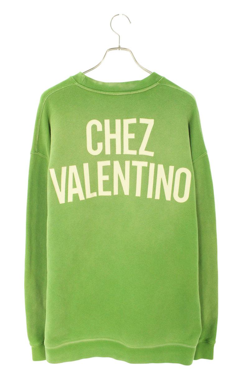 Valentino Vintage Crewneck Sweatshirt Green Size XXL