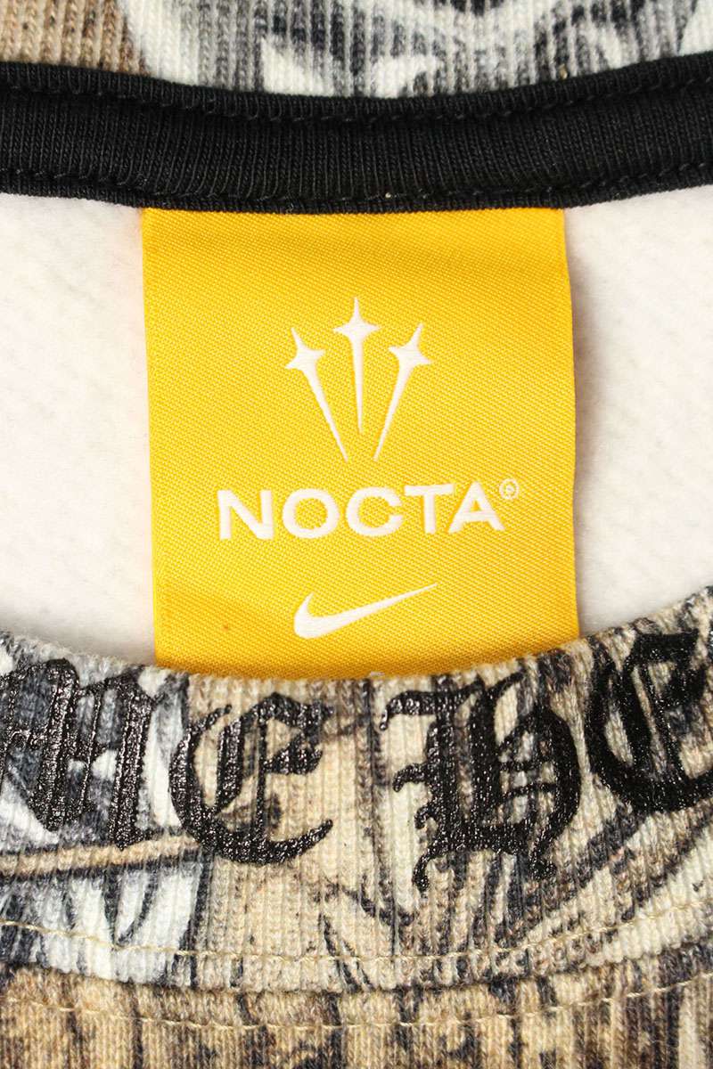 Chrome Hearts Nike Drake All Over Pattern Sweatshirt Size L