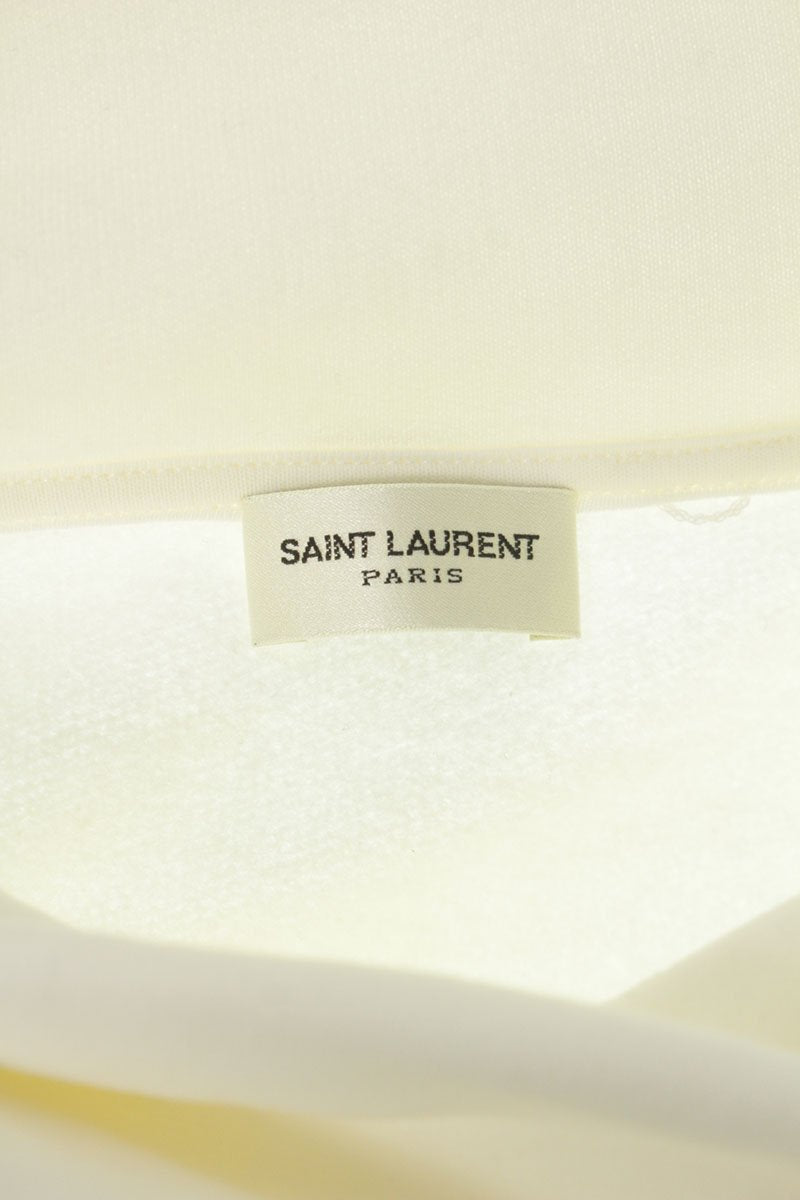 Saint Laurent Paris Sweatshirt White Size XXL