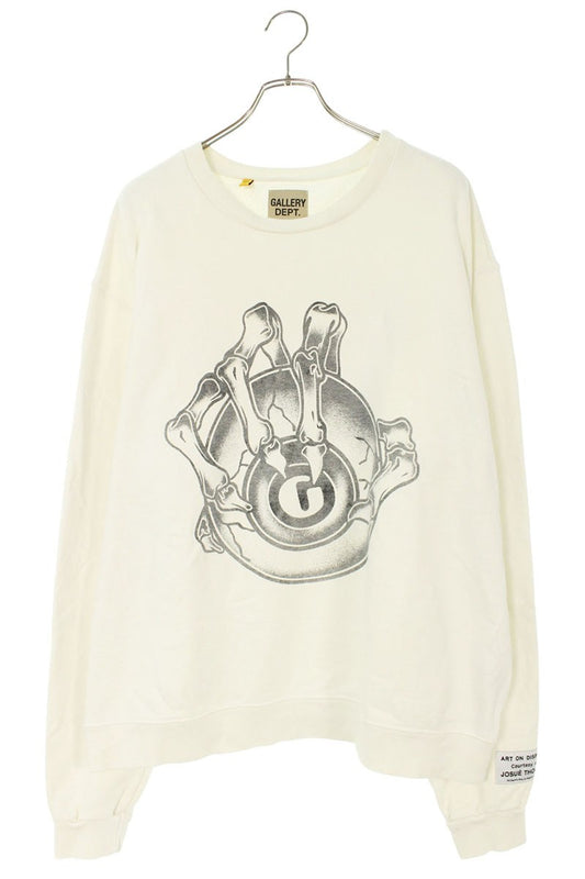 Gallery Dept. G-Ball Crewneck Sweatshirt G White Size 2XL