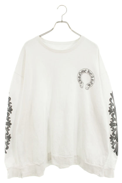 Chrome Hearts SWTSHRT PLVR Back Horseshoe Floral Size XXL