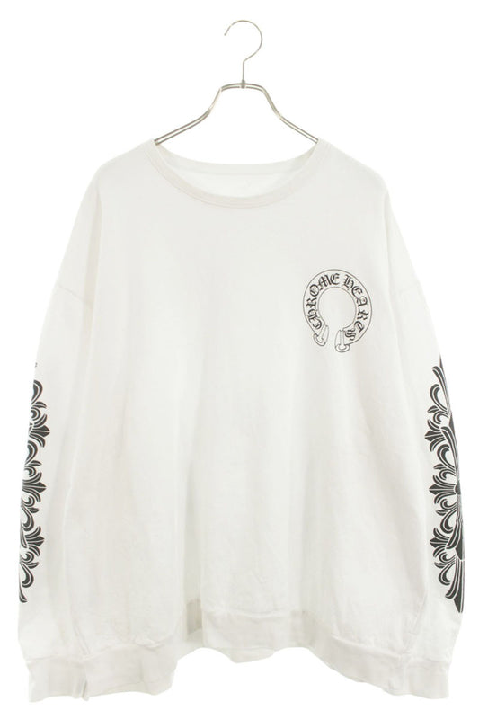Chrome Hearts SWTSHRT PLVR Back Horseshoe Floral Size XXL