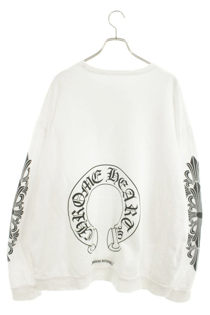 Chrome Hearts SWTSHRT PLVR Back Horseshoe Floral Size XXL