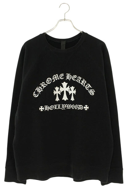 Chrome Hearts U SAILIN ON CREW Triple Cross Logo Size L