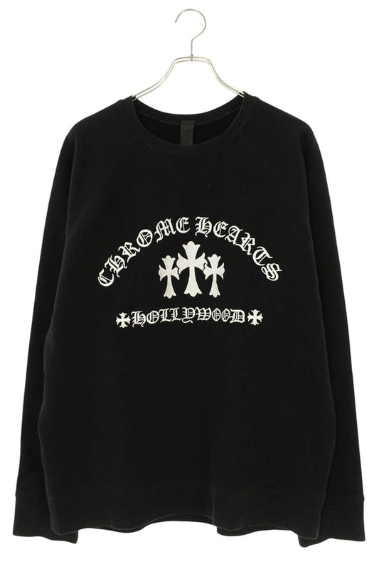 Chrome Hearts U SAILIN ON CREW Triple Cross Logo Size L