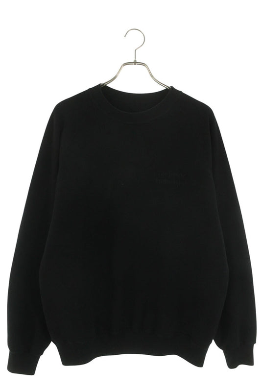 ENNOY Logo Embroidered Sweatshirt Black Size L