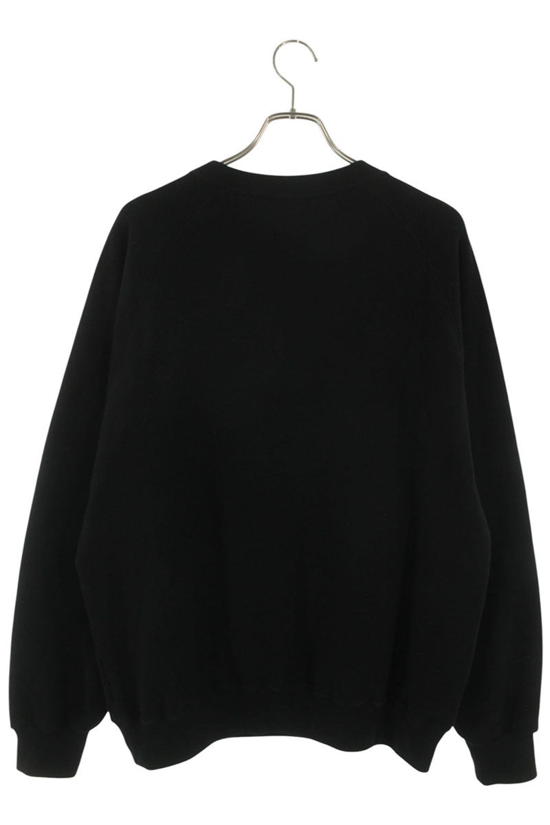 ENNOY Logo Embroidered Sweatshirt Black Size L