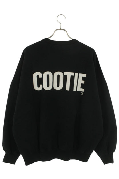 COOTIE Logo Print Sweatshirt Black Size L