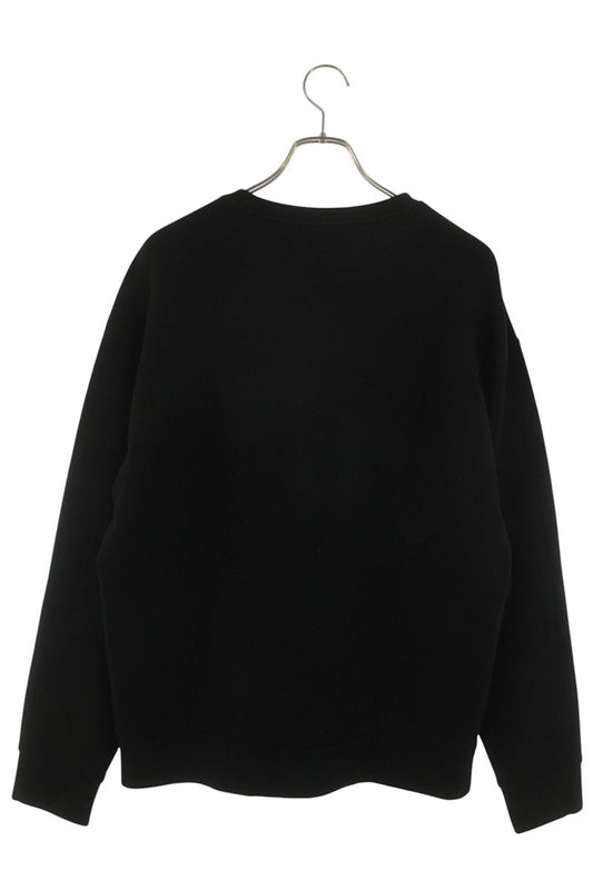 DOLCE & GABBANA DG Logo Embroidered Sweatshirt Black Size M